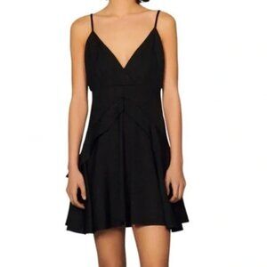 Sandro Gisele Black Minidress